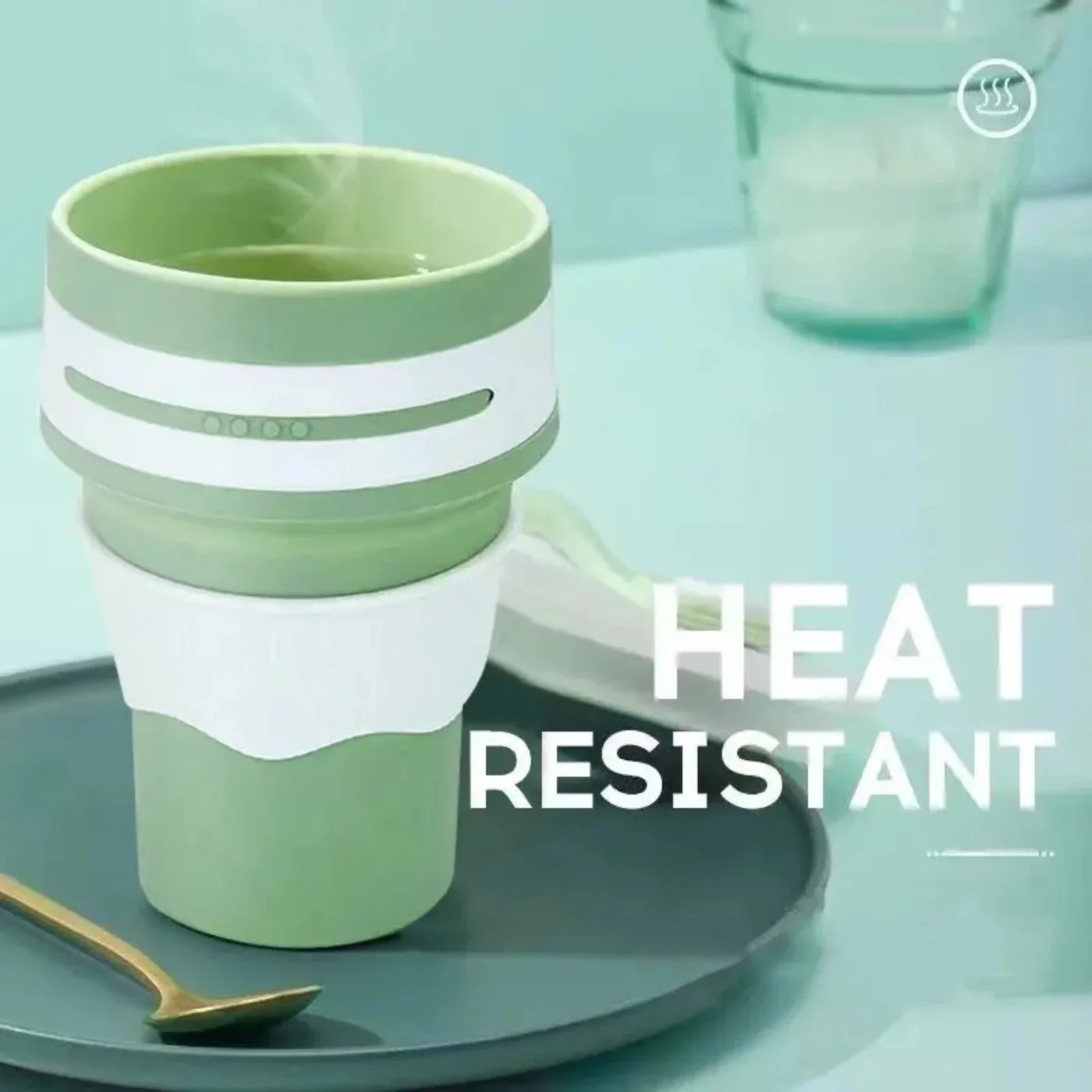 Collapsable Travel Friendly Coffee/Tea Cup