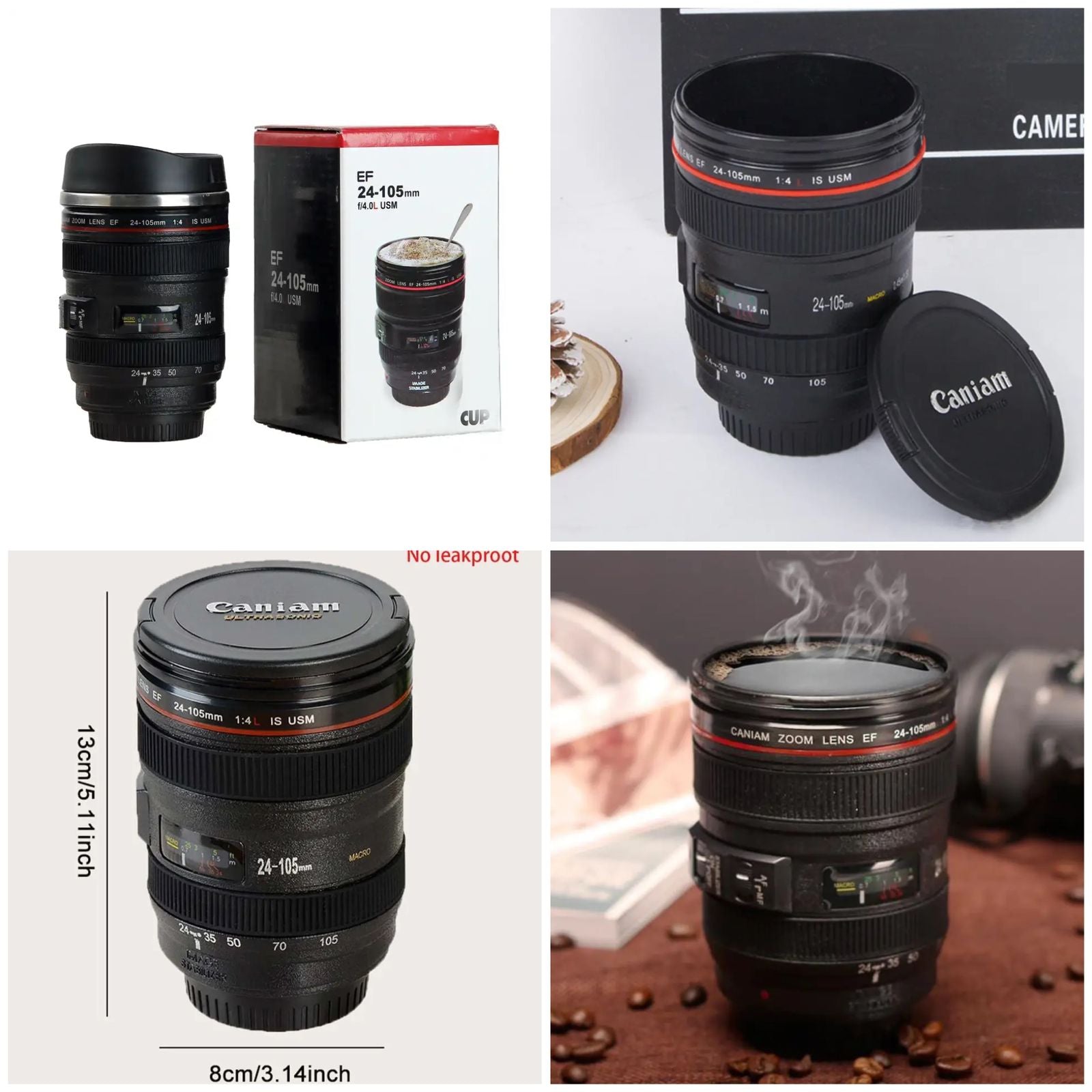Camera Lens Mug