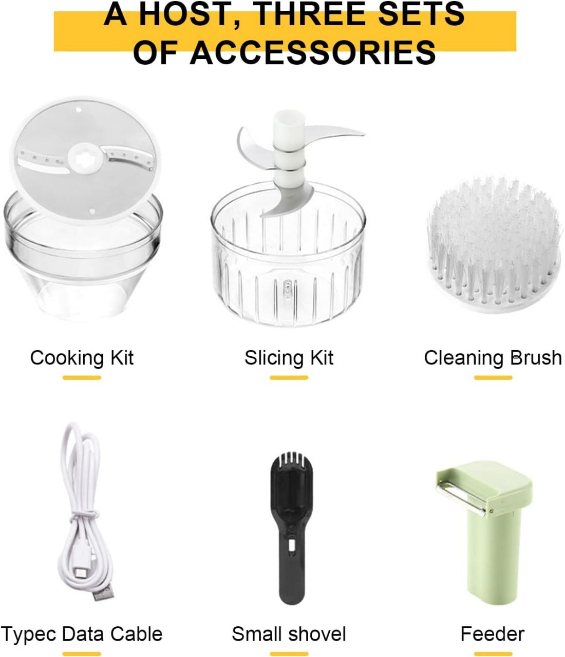 4 in 1 Portable Vegetable Chopper & Cutter